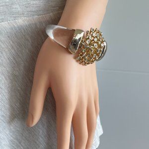 Clear Lucite bracelet
